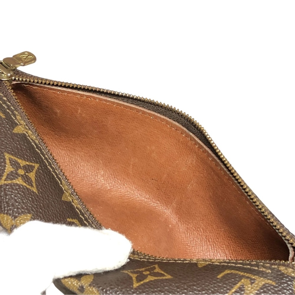 Louis Vuitton Brown Monogram Canvas Cosmetic Pouch - Picture 14 of 16